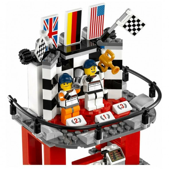 Конструктор LEGO Speed Champions 75912 Финишная линия гонки Porsche 911 GT в Липецке