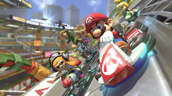 Игра Mario Kart 8 Deluxe Edition для Nintendo Switch, картридж в Липецке