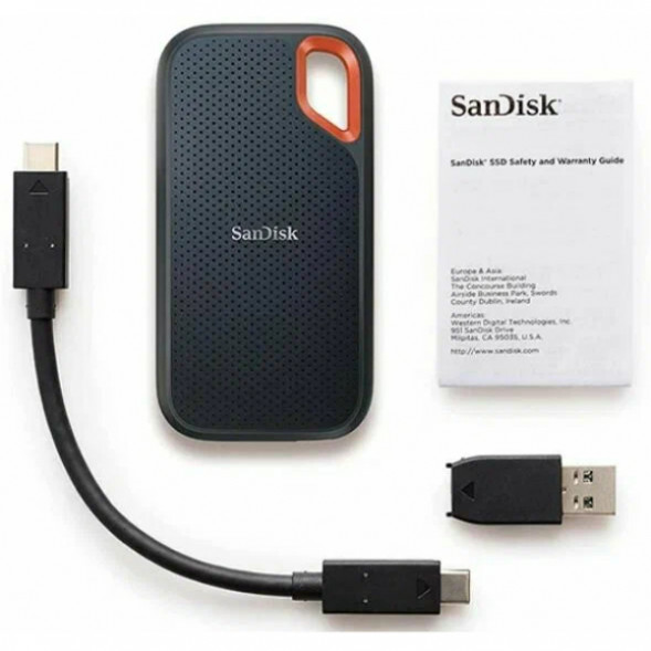 Внешний диск SanDisk Portable SSD 1TB 1000Mb/s [SDSSDE61-1TOO-Z25] в Липецке