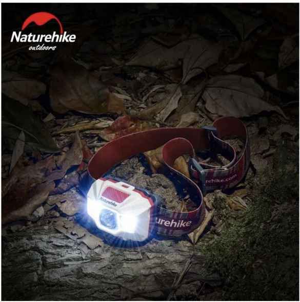 Налобный фонарь Naturehike TD-02, красный/белый в Липецке