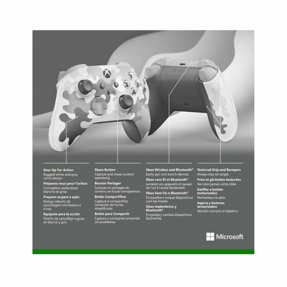 Геймпад Microsoft Xbox Series Controller, Arctic Camo в Липецке