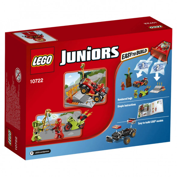 Конструктор LEGO Juniors 10722 Схватка со змеями в Липецке