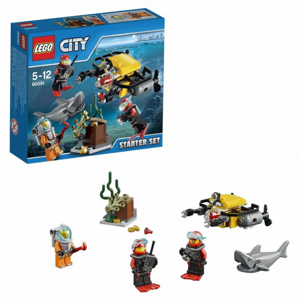 Конструктор LEGO City Deep Sea Explorers 60091 Исследование морских глубин в Липецке