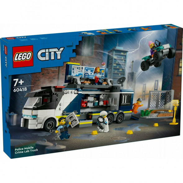 Конструктор LEGO City 60418 Полицейский грузовик криминалистической лаборатории в Липецке