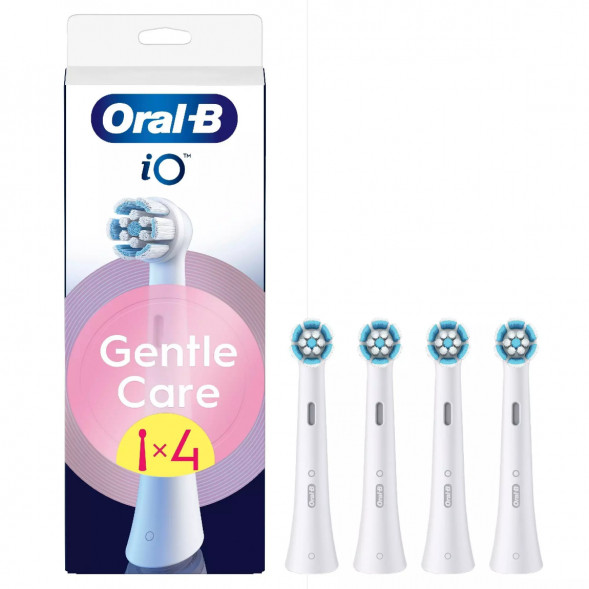 Сменные насадки для зубной щетки Oral-B iO Gentle Care (4 шт.) в Липецке