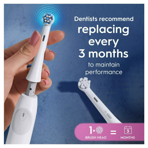 Сменные насадки для зубной щетки Oral-B iO Gentle Care (4 шт.) в Липецке