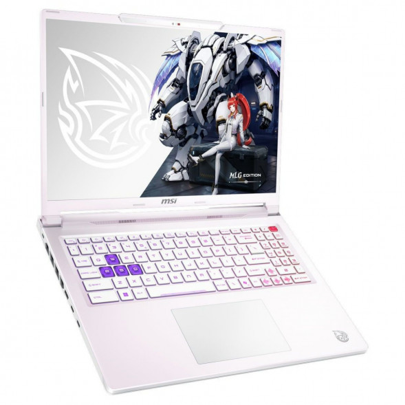 Ноутбук MSI Crosshair A16 HX MLG Edition E8WGXK-089XRUY (16&amp;quot;, IPS, AMD Ryzen 9 8940HX 2.4ГГц, 16 ядер, 16ГБ DDR5, 1ТБ SSD, NVIDIA GeForce RTX 5070 - 12 ГБ, без ОС), белый в Липецке