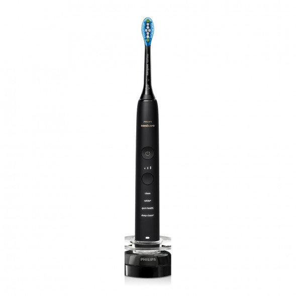 Набор из 2 электрических зубных щеток Philips Sonicare DiamondClean 9000 HX9914/54, чёрный в Липецке