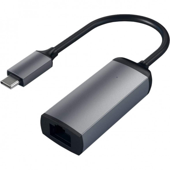 Адаптер Satechi USB-C - Ethernet ST-TCENM, серый космос в Липецке