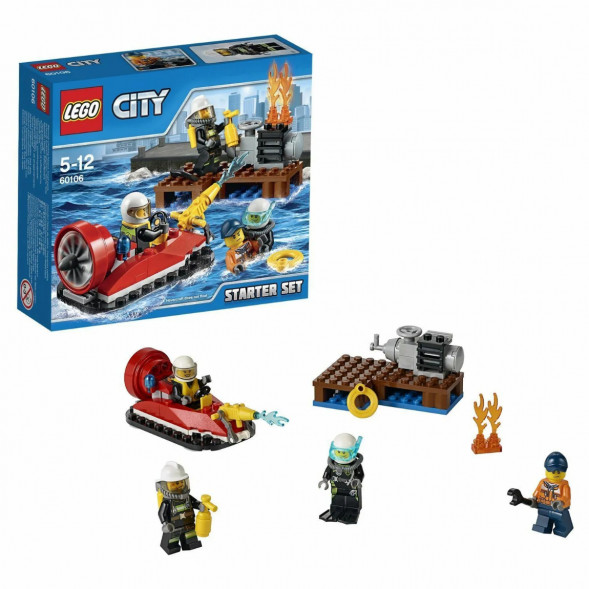 Конструктор LEGO City Fire 60106 Пожарная охрана в Липецке
