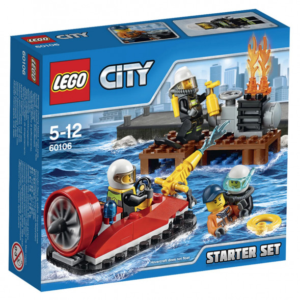 Конструктор LEGO City Fire 60106 Пожарная охрана в Липецке