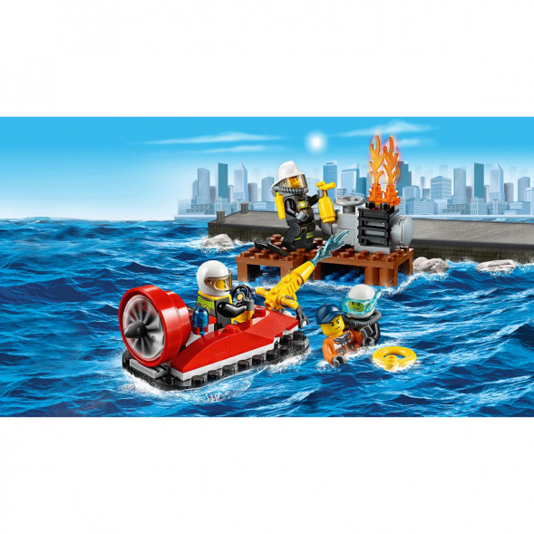 Конструктор LEGO City Fire 60106 Пожарная охрана в Липецке