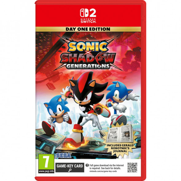Игра Sonic x Shadow Generations. Day One Edition [Nintendo Switch 2, русские субтитры] в Липецке