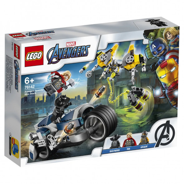 Конструктор LEGO Super Heroes 76142 Мстители Атака на спортбайке в Липецке