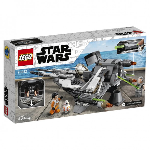 Конструктор LEGO Star Wars 75242 Перехватчик СИД Чёрного аса в Липецке