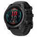 Умные часы Garmin Fenix E 47мм Amoled Slate Grey Steel с чёрным силиконовым ремешком 010-03025-01 в Липецке