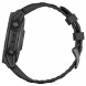 Умные часы Garmin Fenix E 47мм Amoled Slate Grey Steel с чёрным силиконовым ремешком 010-03025-01 в Липецке