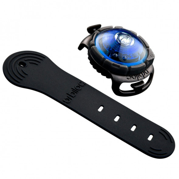 Фонарь для собак Orbiloc Dog Dual Signal Colours, синий в Липецке