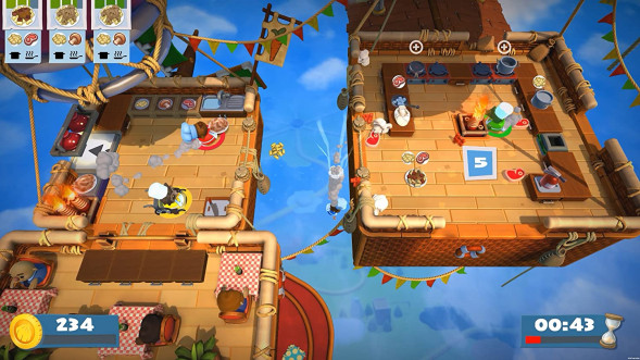 Игра Overcooked &amp;amp; Overcooked 2 [Nintendo Switch, английская версия] в Липецке