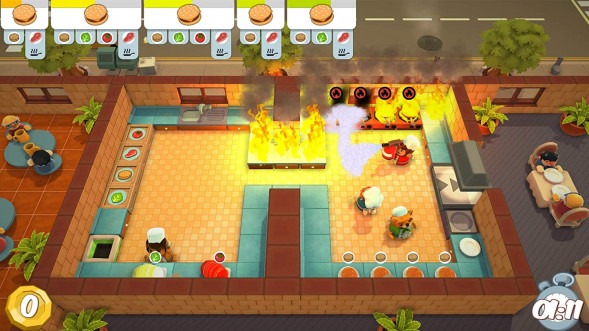 Игра Overcooked &amp;amp; Overcooked 2 [Nintendo Switch, английская версия] в Липецке
