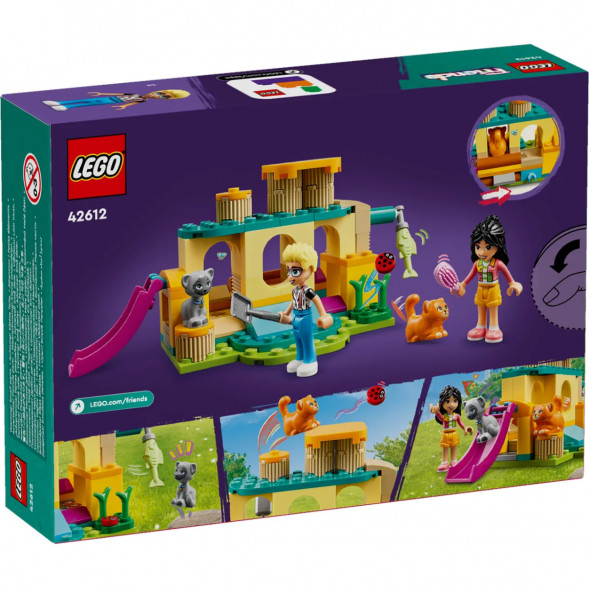 Конструктор LEGO Friends 42612 Приключение на игровой площадке для кошек в Липецке