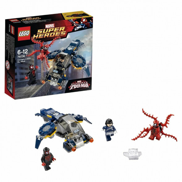 Конструктор LEGO Super Heroes 76036 Воздушная атака Карнажа в Липецке