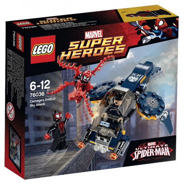 Конструктор LEGO Super Heroes 76036 Воздушная атака Карнажа в Липецке