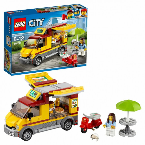 Конструктор LEGO City Great Vehicles 60150 Фургон-пиццерия в Липецке