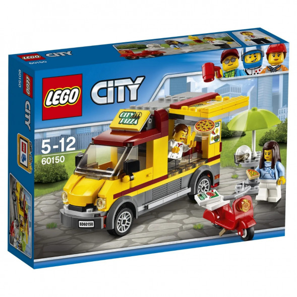 Конструктор LEGO City Great Vehicles 60150 Фургон-пиццерия в Липецке