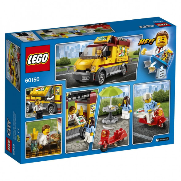 Конструктор LEGO City Great Vehicles 60150 Фургон-пиццерия в Липецке