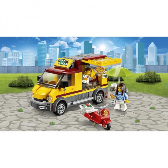 Конструктор LEGO City Great Vehicles 60150 Фургон-пиццерия в Липецке