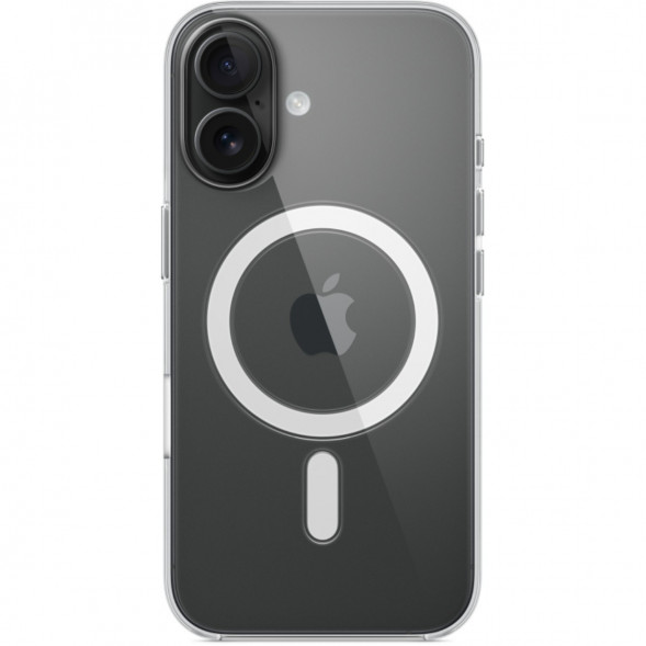 Чехол Apple Clear Case with MagSafe для iPhone 16 Plus, прозрачный (MA7D4ZM/A) в Липецке