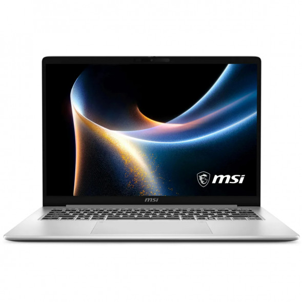 Ноутбук MSI Modern 14S AI+ G3MG-010XRU (14&amp;quot;, OLED, Intel Core Ultra 7 355 2.3ГГц, 8 ядер, 16ГБ DDR5, 512ГБ SSD, Intel Graphics, без ОС), серебристый в Липецке