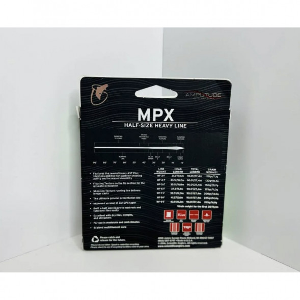 Леска scientific anglers Amplitude MPX WF-7-F в Липецке
