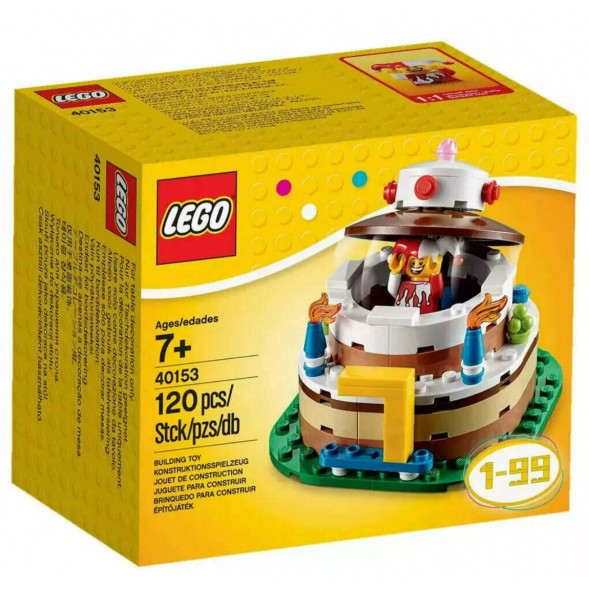 Конструктор LEGO Seasonal 40153 Торт на День Рождения в Липецке