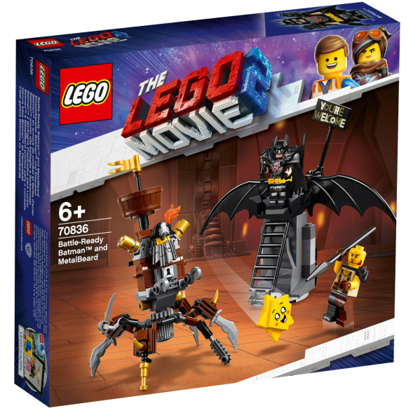 Конструктор LEGO Movie 70836 Боевой Бэтмен и Железная борода  в Липецке