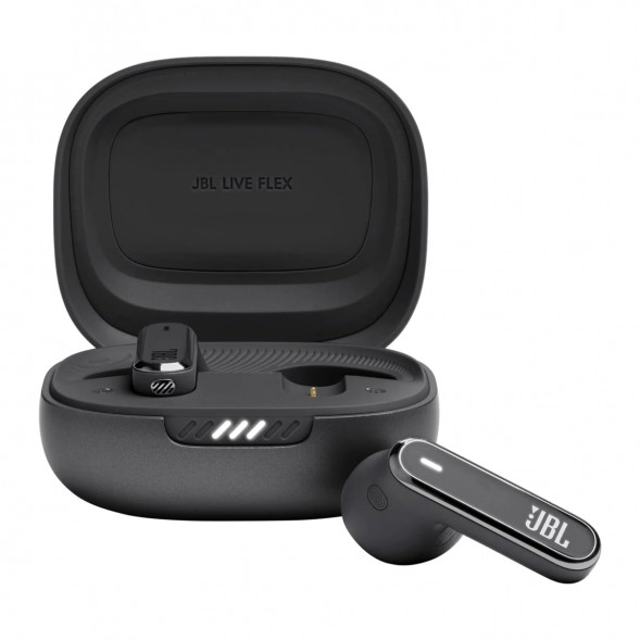 Беспроводные наушники JBL Live Flex, Black в Липецке