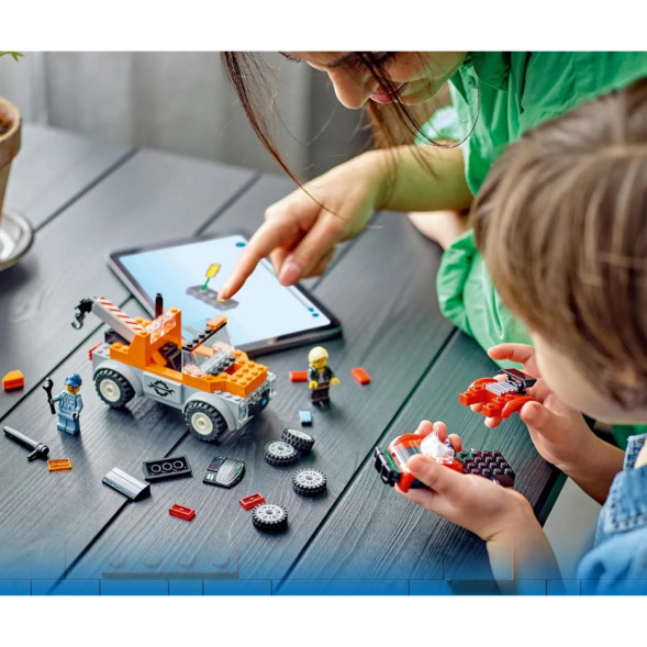 Конструктор LEGO City 60435 Ремонт эвакуаторов и спортивных автомобилей в Липецке