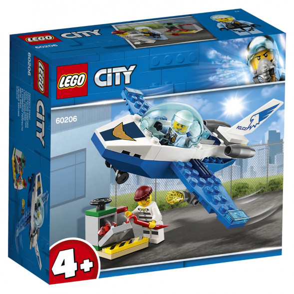 Конструктор LEGO City Police 60206 Воздушная полиция: патрульный самолет в Липецке