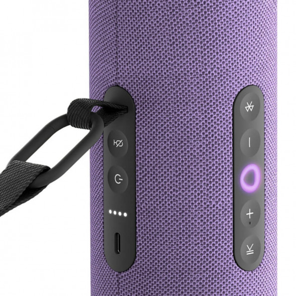 Умная портативная колонка Яндекс Станция Стрит с Алисой, фиолетовый в Липецке