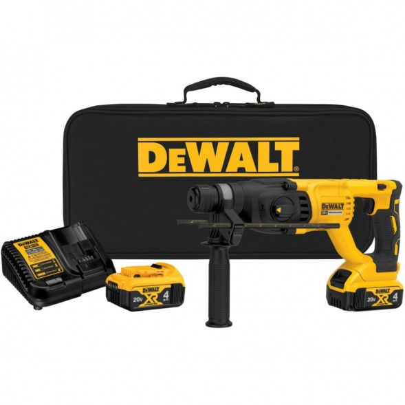Аккумуляторный перфоратор DEWALT DCH133M2, с 2 АКБ 4 Ач и ЗУ, в сумке в Липецке