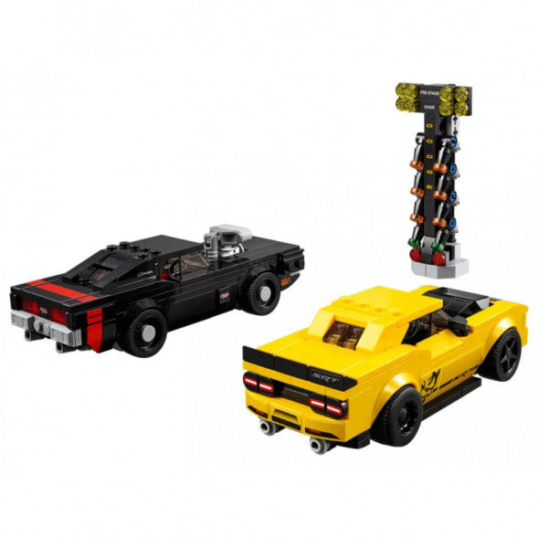 Конструктор LEGO Speed Champions 75893 2018 Dodge Challenger SRT Demon и 1970 Dodge Charger R/T в Липецке