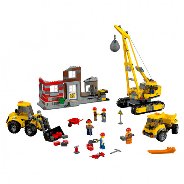 Конструктор LEGO City 60076 Снос здания в Липецке