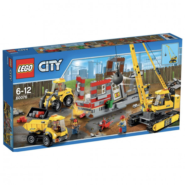 Конструктор LEGO City 60076 Снос здания в Липецке