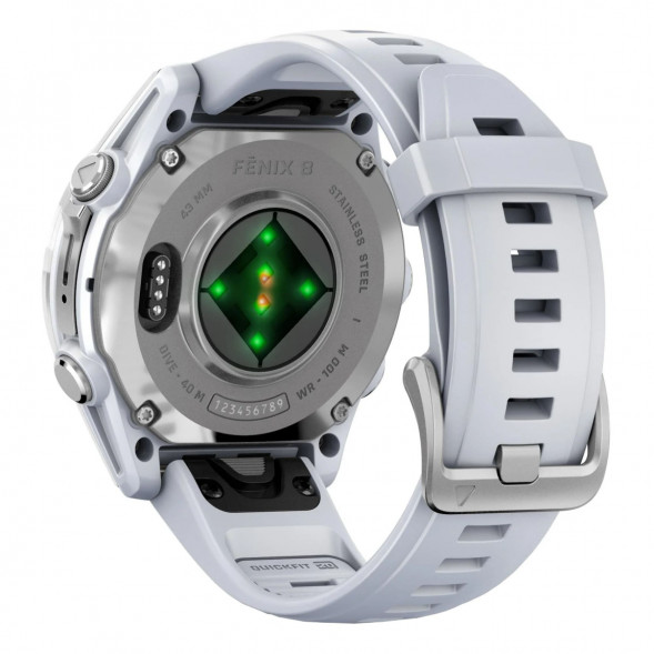 Умные часы Garmin Fenix 8, 43 mm, Whitestone 010-02903-00 в Липецке