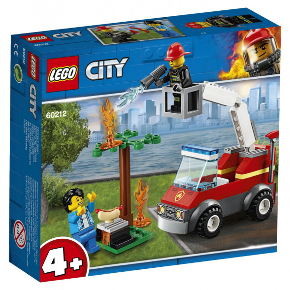 Конструктор LEGO City Fire 60212 Пожар на пикнике в Липецке