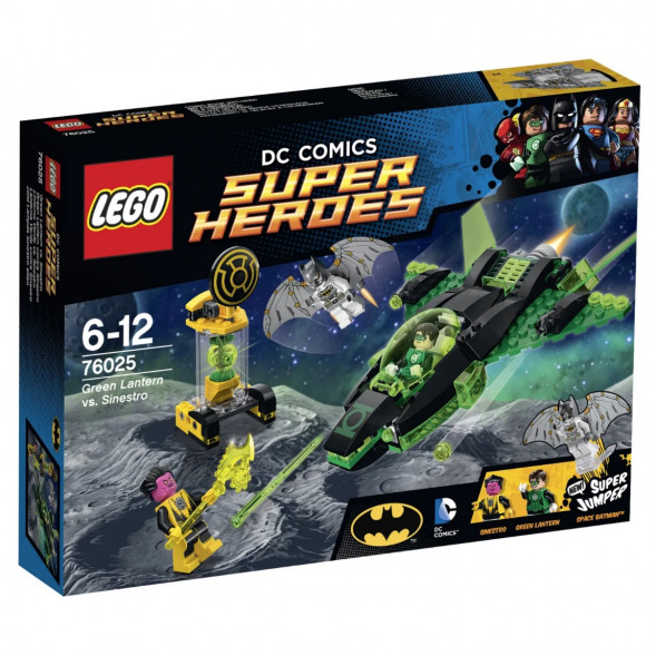 Конструктор LEGO Super Heroes 76025 Зеленый Фонарь против Синестро в Липецке