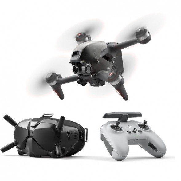 Квадрокоптер DJI FPV Combo (CN), grey в Липецке