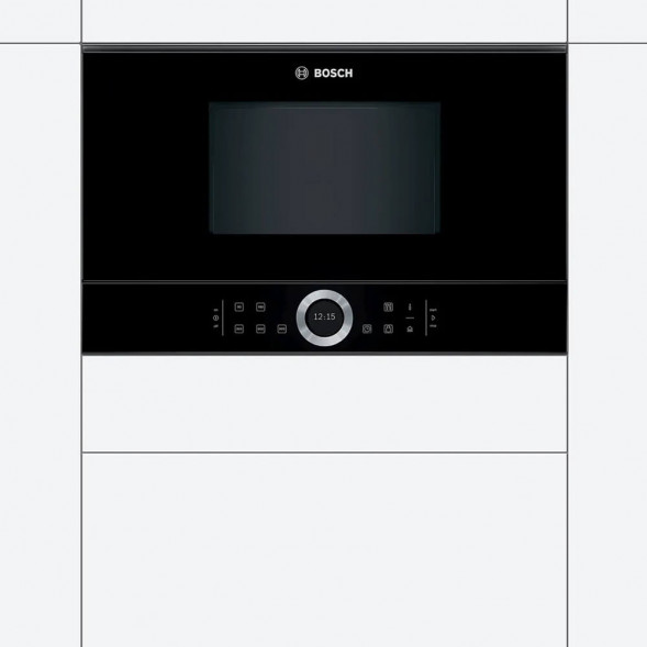 Встраиваемая микроволновая печь Bosch BFR634GB1, черный в Липецке