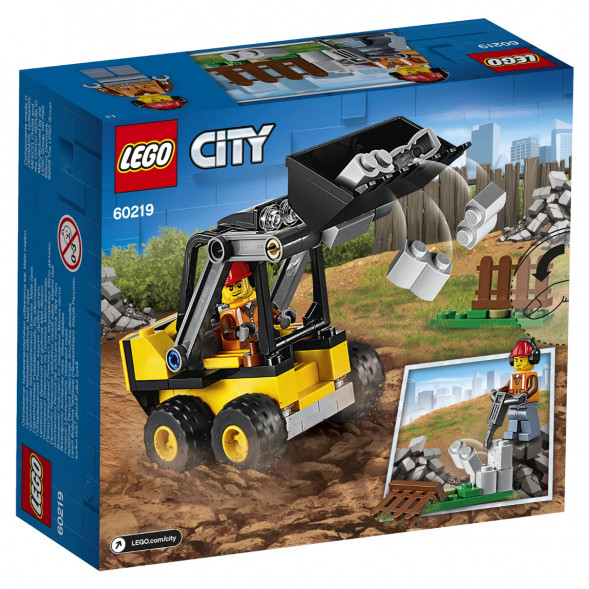 Конструктор LEGO City Great Vehicles 60219 Строительный погрузчик в Липецке